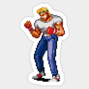 Streets of Rage Pixel Art Sticker